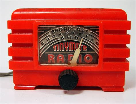 Vintage Crystal Radio Tiny Mite Pre Transistor Antique Radio Vintage