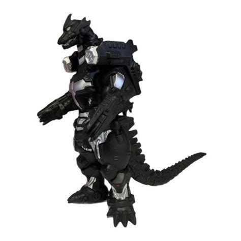 9 Black Mechagodzilla Machine Godzilla Wshoulder Cannon Action Figure