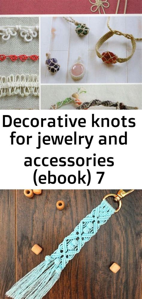 I am proud to know how to tie this knot and so, let me show you how to make one yourself! Decorative knots for jewelry and accessories (ebook) 7 ...