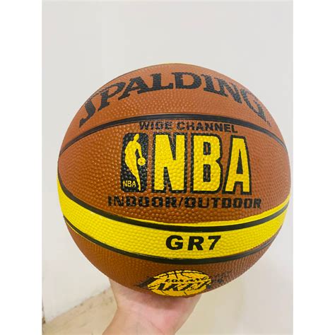 Spalding Nba Basketball Size 7 Gg7x Basketball Training Basket Ball