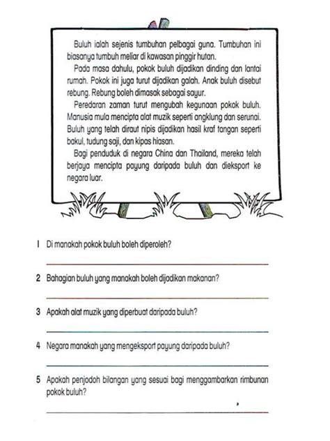Latihan Bahasa Melayu Darjah 4