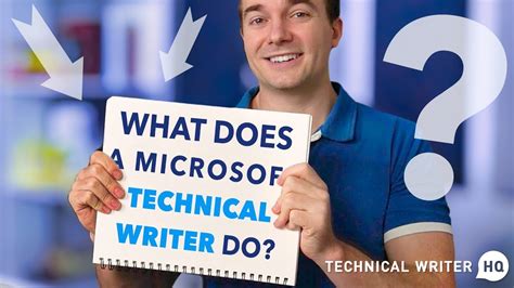 What Does A Microsoft Technical Writer Do Youtube