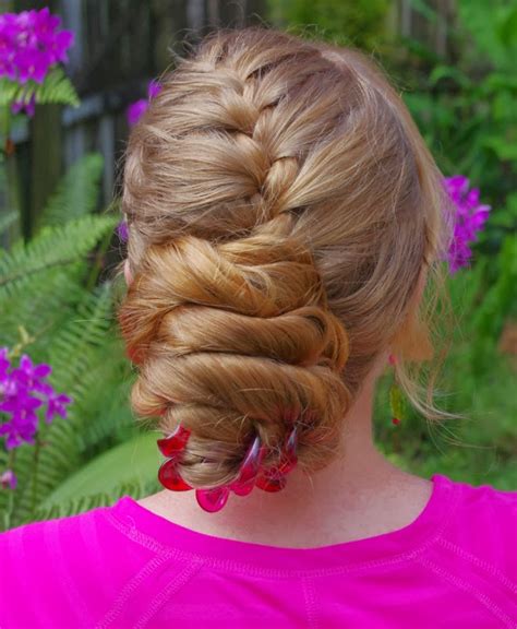 Braids And Hairstyles For Super Long Hair Loose French Braid Updo