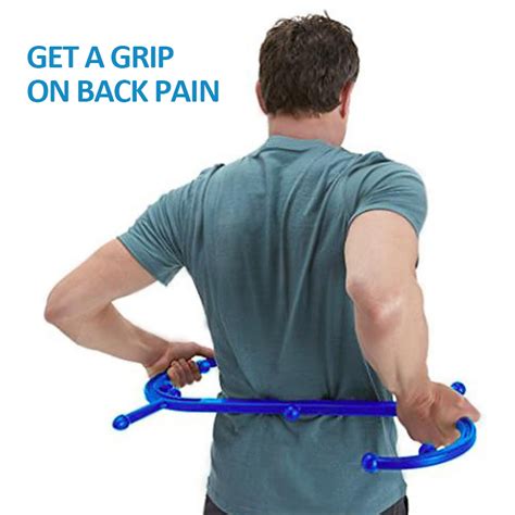 Body Back Buddy Original Trigger Point Therapy Self Massage Tool S Shaped Hook Ebay