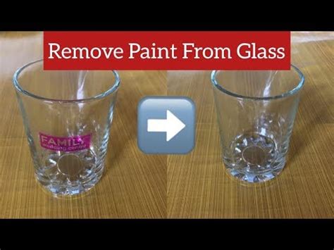 Historically speaking, stained glass paint was made using dry glass powder mixed with a binding agent like water, sugar and sometimes if you mean how can we remove a paint coating that was applied to the glass surface, after the glass was manufactured (like with a paint brush), the you can. How To Remove Paint From Glass Bottle || Remove Painted ...