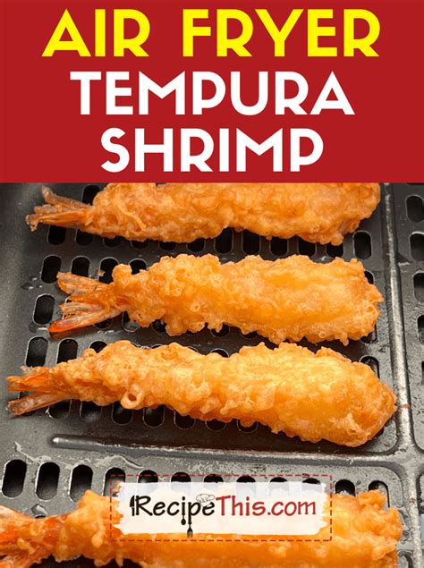 Recipe This Air Fryer Frozen Tempura Shrimp