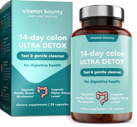 Colon Cleanse Day Gentle Colon Detox Cleanse Vitamin Bounty