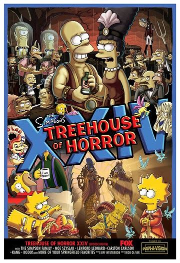 Little Miss Zombie Tv Review The Simpsons Treehouse Of Horror Xxiv