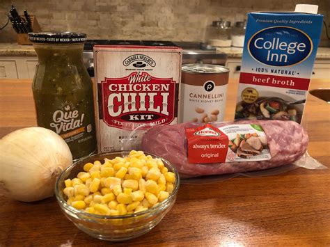 This chili gets its name from the white beans used in place of the red kidney beans used in red chili. Slow Cooker Pork Tenderloin Chili - Super Meal To Go With ...