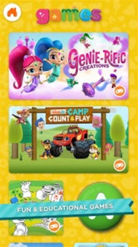 Nick Jr Shows And Games Apk For Android Download