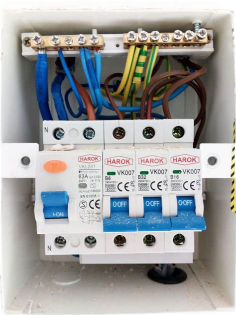 How to wire rcd in garage, shed consumer unit (uk). New electrical installations - Carefurbish - Qualified electrician & Professional handyman services