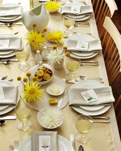 Best Thanksgiving Table Setting Ideas Martha Stewart