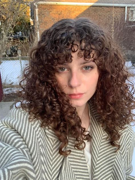 curly bangs doing nice things for me today curlyhair natural curly hair cuts hairdos for