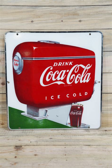 Vintage Coca Cola Signs Antique Coke Ads Richmond Auctions