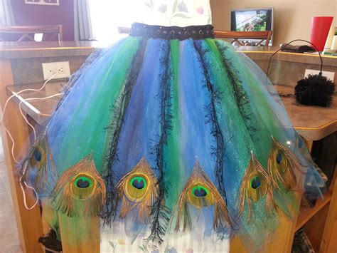 Peacock Costume Skirt Like But Without Black Halloween Costumes For