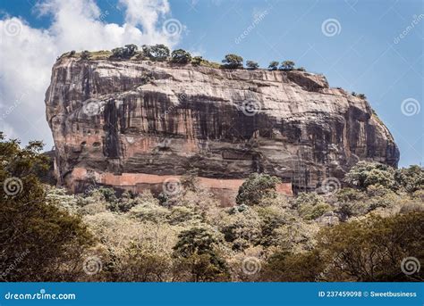 Sigiriya Rock Fortress 5th Century Sri Lanka Stock Photo Image Of
