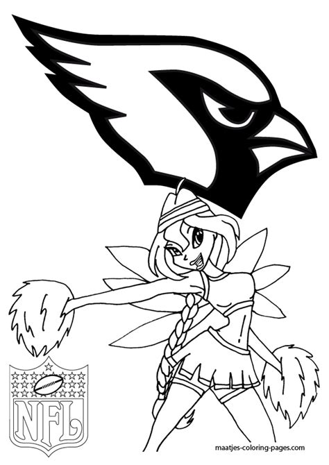Arizona Cardinals Coloring Pages Coloring Pages