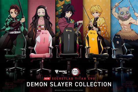 Secretlab Anuncia Demon Slayer Kimetsu No Yaiba Titan Evo Gaming Chair