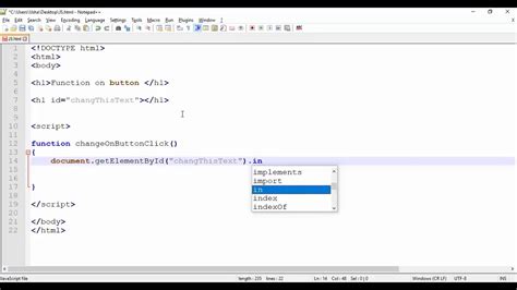 You can apply a script from anywhere on the web to your pen. JavaScript - Simple Function Example With Button Onclick ...