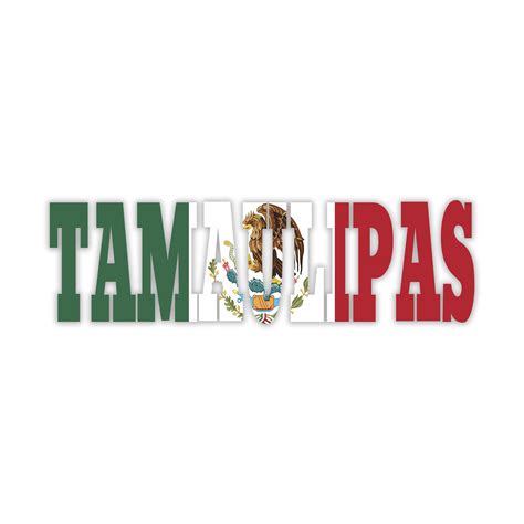 Tamaulipas Mexico Precision Cut Decal