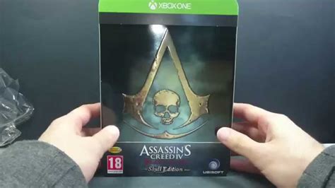 Unboxing Assassins Creed Iv Black Flag Skull Edition Youtube