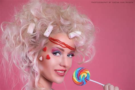 nicole jansen candy photoshoot make up and hair by dominique van dijk candy photoshoot