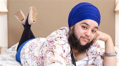 sikh woman harnaam kaur embraces facial hair despite bullying that left her suicidal video