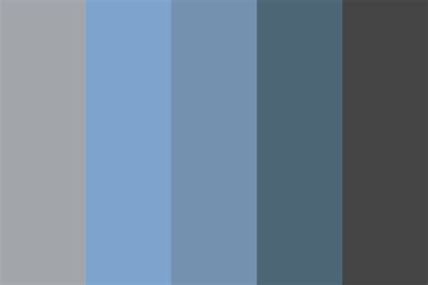 Blue Grey Heycaryn Color Palette