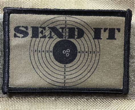 Send It Sniper Morale Patch Army Badge Morale Patch Tactical Patches