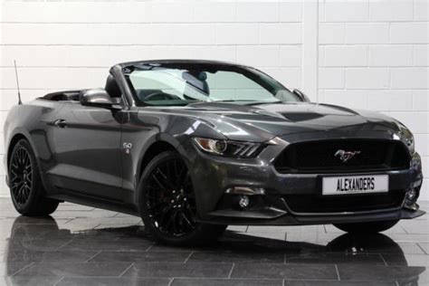 Demorou, mas a ford finalmente decidiu trazer o mustang para o brasil. 2017 Ford MUSTANG 5.0 V8 GT Convertible Auto Petrol grey ...