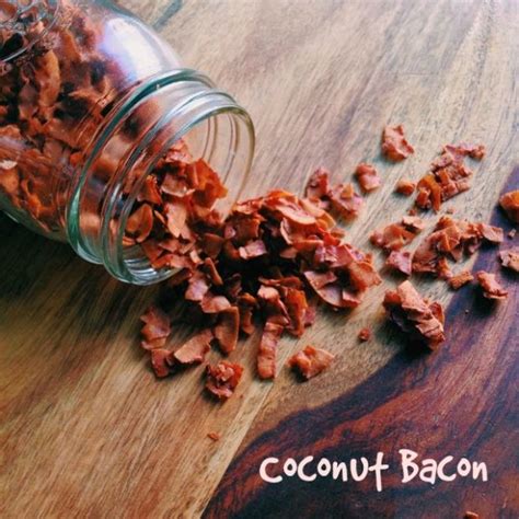 Coconut Bacon Eating Made Easy