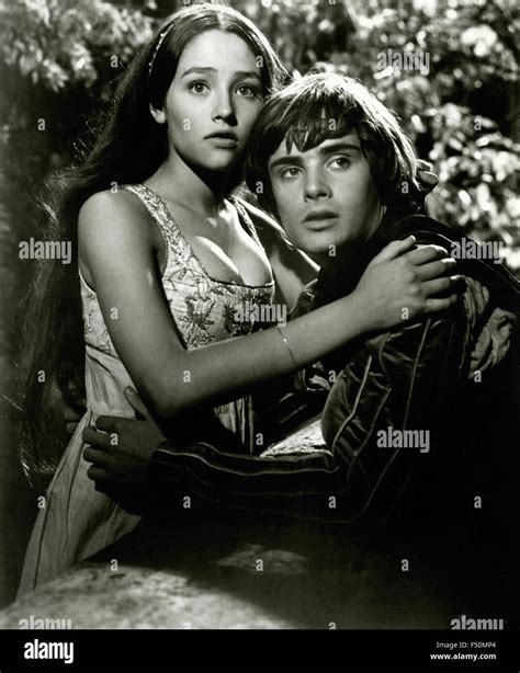 The Actors Leonard Whiting And Olivia Hussey In Romeo And Juliet