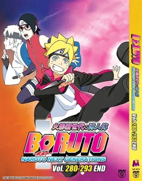 Anime Dvd Boruto Naruto Next Generations Vol280 293 English Subtitle