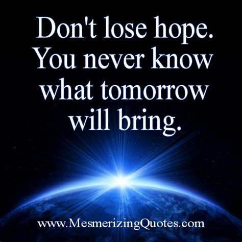 Lost Hope Quotes Quotesgram