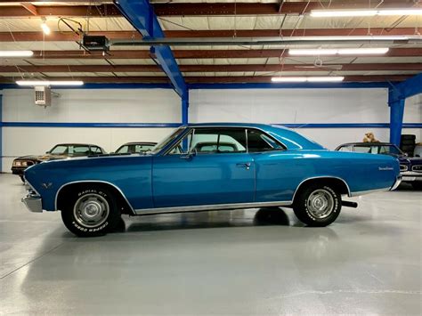 1966 Chevy Chevelle Ss True Ss 396 4 Speed Posi Marina Blue