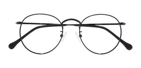 Mouad Round Prescription Glasses Black Womens Eyeglasses Payne Glasses