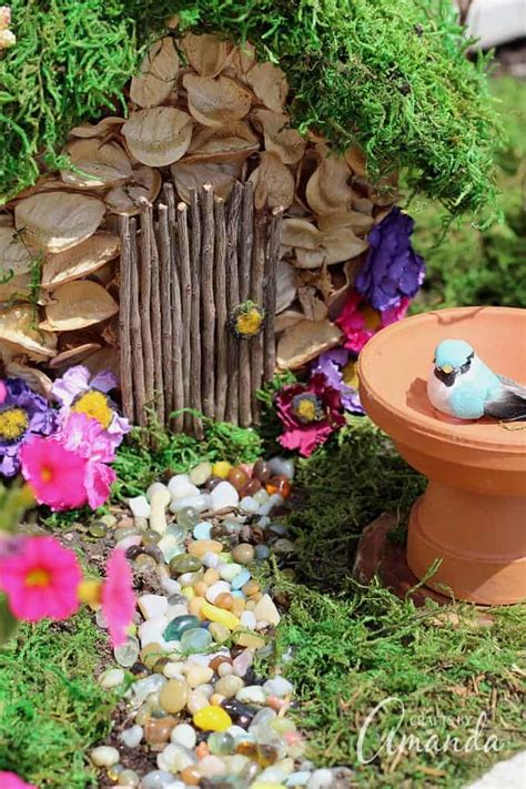 Cut the pvc pipes according to your design. Fairy Gardens: How to Start a fairy garden - Crafts by Amanda