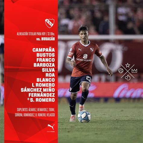 Previa y formaciones, en directo. Huracán 1 vs 0 Independiente por la Superliga Argentina ...