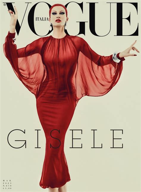Gisele Bundchen Is Unrecognisable As Redhead In New Vogue Photoshoot