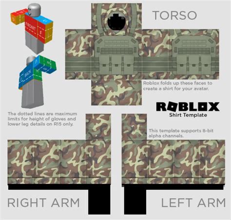 Free Camouflage Outfit With Vest V2 Roblox Military Clothing Roblox 服