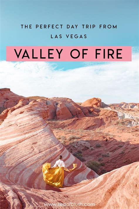 Hiking Valley Of Fire State Park From Las Vegas In The Summer Valley