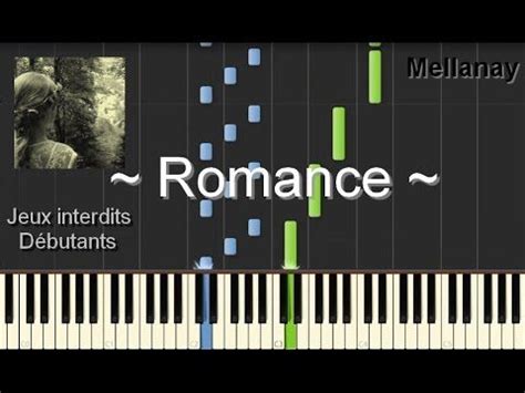 Le film est tiré d'un roman de françois boyer intitulé les jeux inconnus. ~ Romance - Jeux interdits ~ tutorial piano - YouTube ...