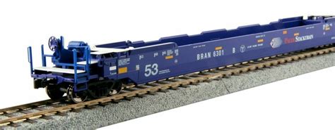 Kato Ho Scale Gunderson Maxi Iv Double Stack 3 Car Set Pacer Bran