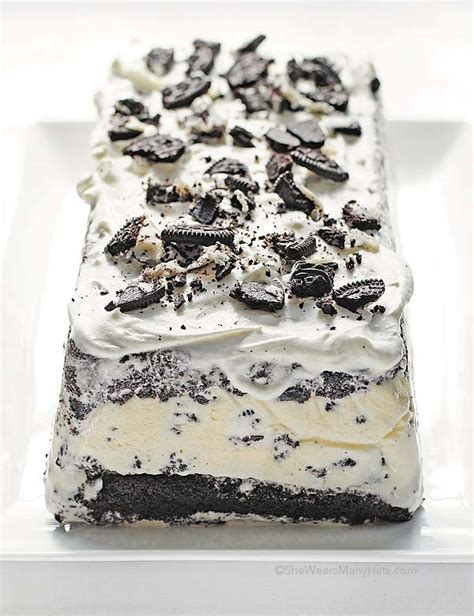 Garnish with additional oreo cookies cut in half. 53 Best Homemade Ice Cream Cake Recipes - My Cake Recipes