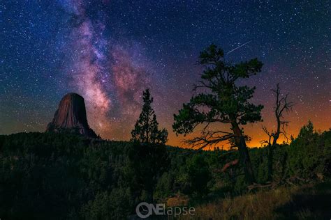 United States Wyoming Natural Monument Devils Tower Forest