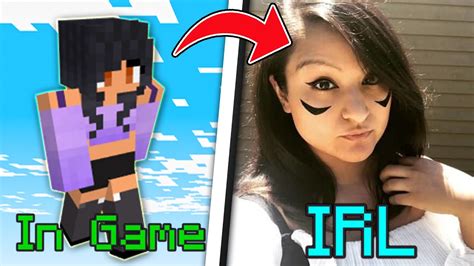 Aphmau Minecraft Characters In Real Life Minecraft Vs Real Life Aphmau And Her Friends