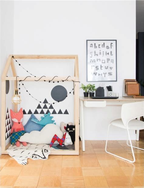 They reflect light better and make walls feel as though they're farther apart, which can make the room seem larger. How to make a play area in a living room (even in small ...