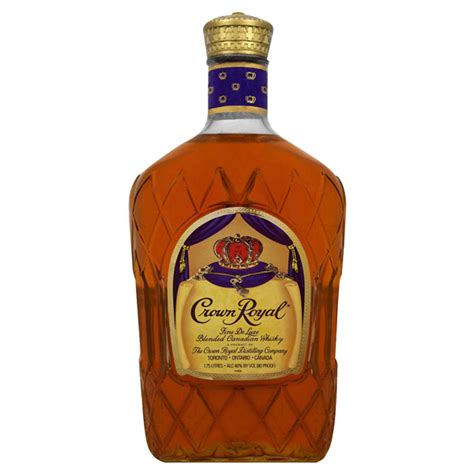 Crown Royal Fine Deluxe Blended Canadian Whisky 175 Liter Shipt