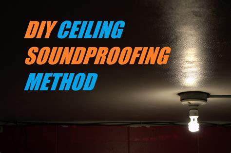 How To Soundproof A Ceiling Diy Solution For Noisy Neighbours