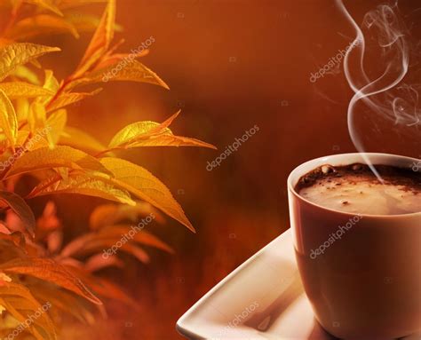 Autumn Morning Coffee — Stock Photo © Almatea 6279794